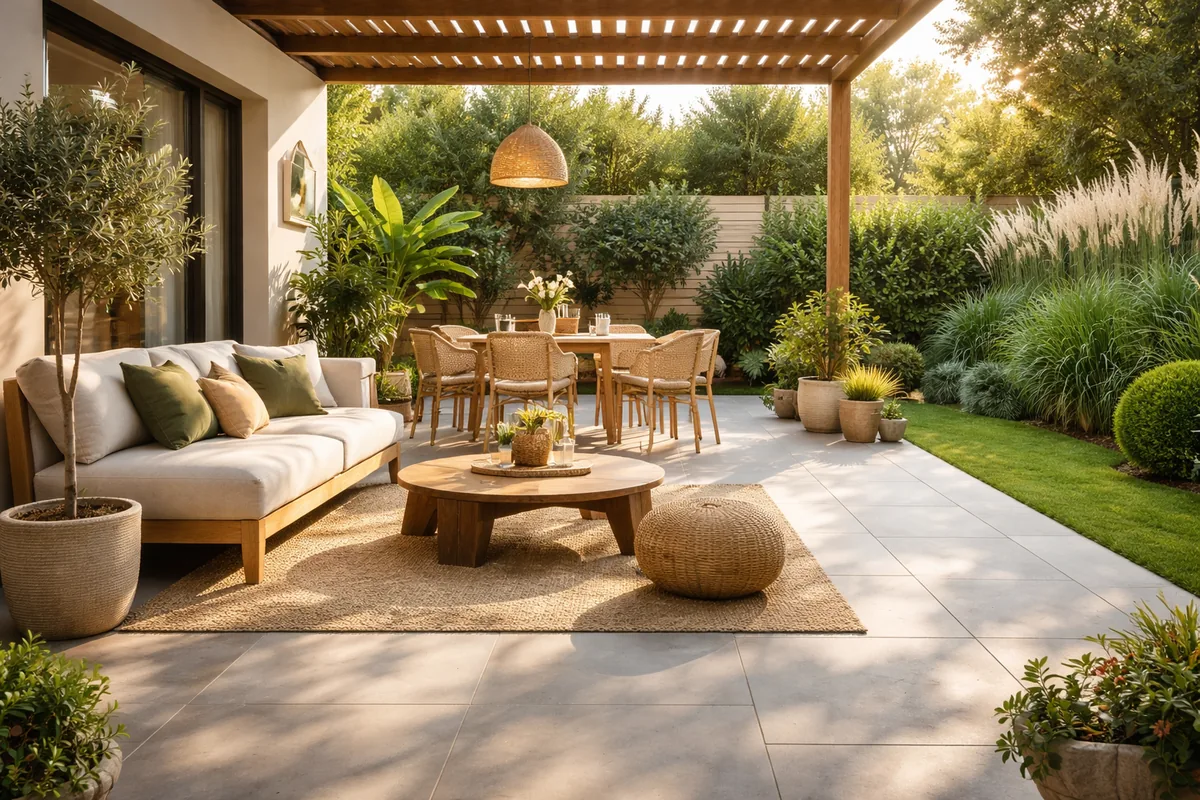 Quels revêtements et décorations choisir pour une terrasse extérieure agréable