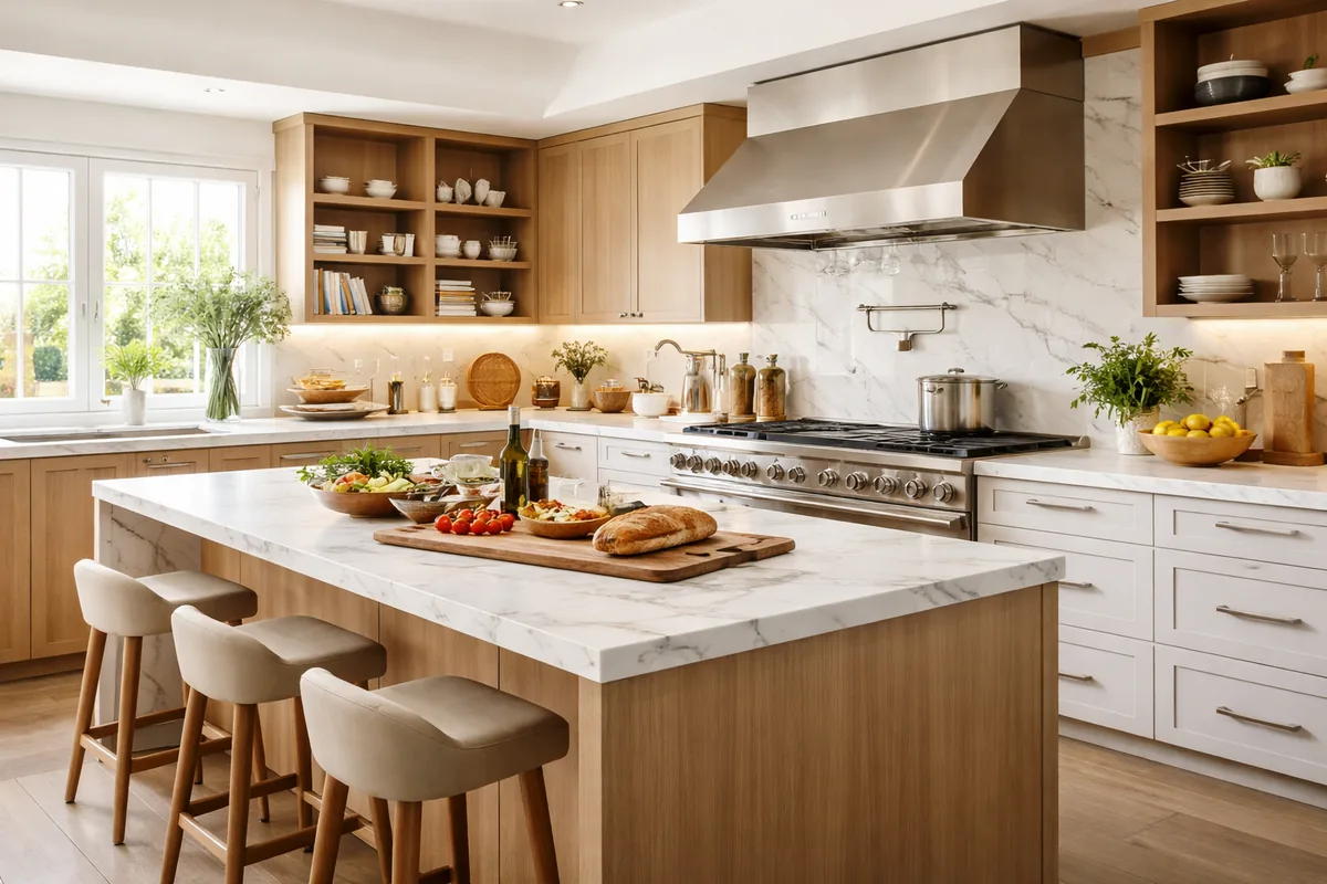 Comment transformer votre cuisine en un espace de gastronomie