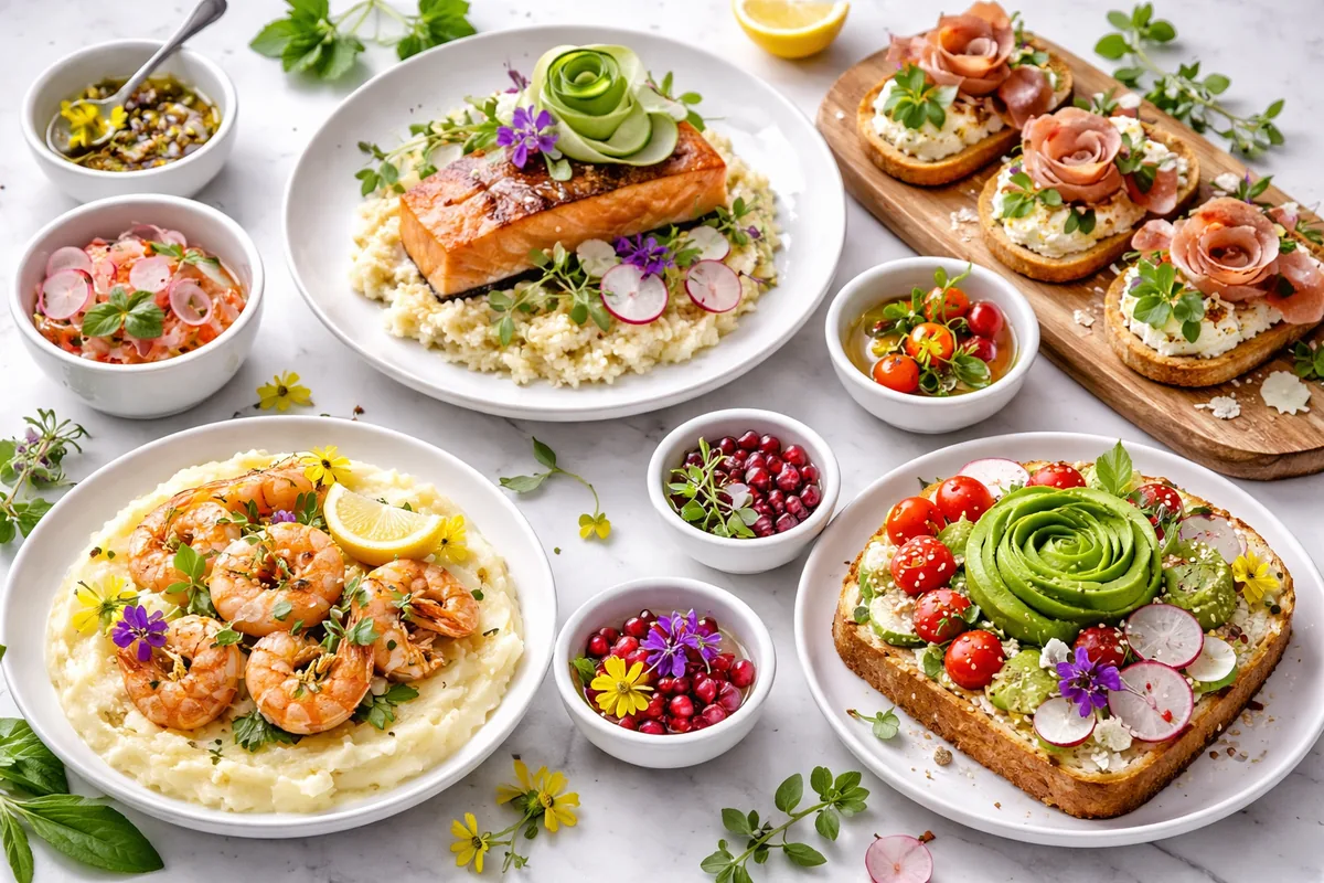 Les astuces pour embellir vos plats avec des garnitures créatives