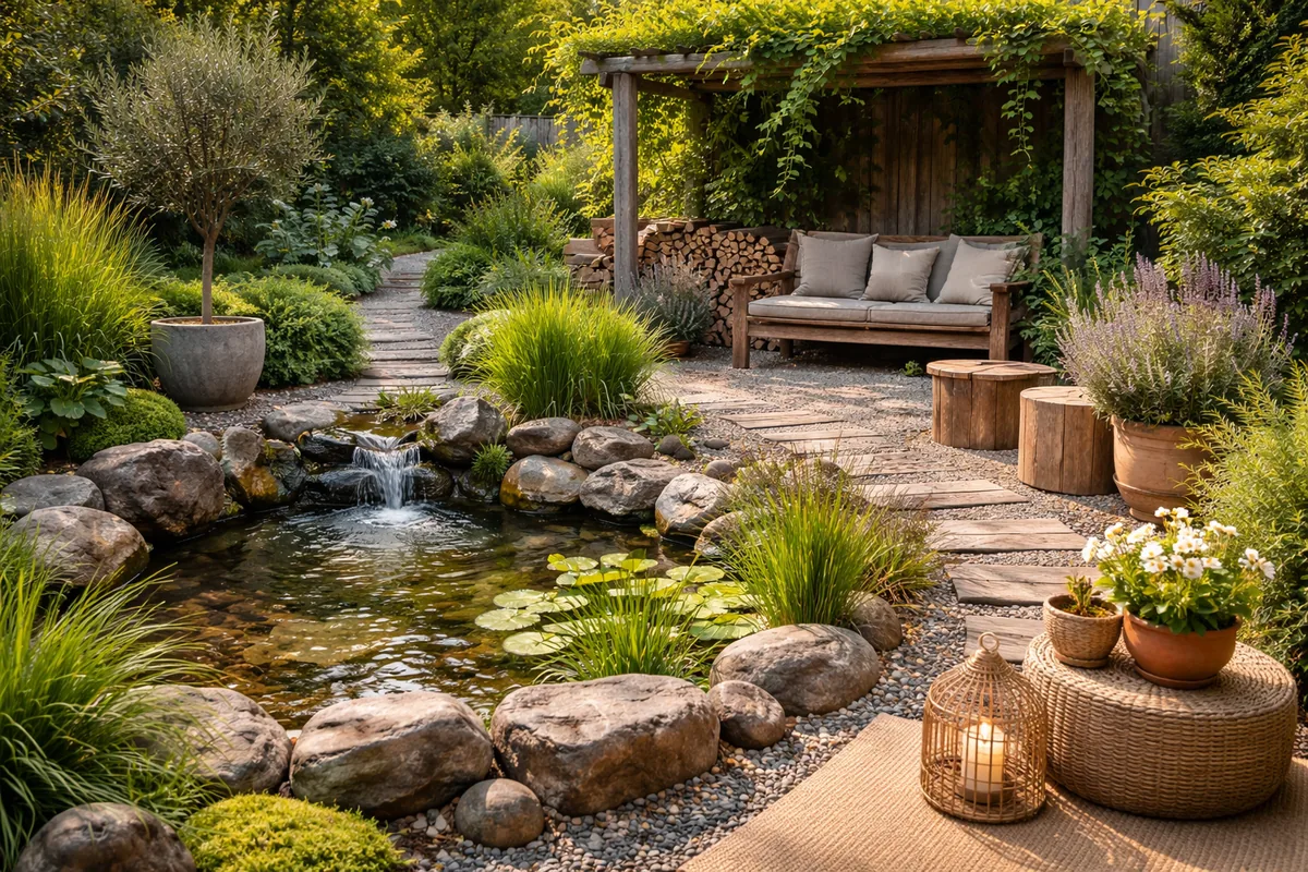 Décorer son jardin avec des éléments naturels et durables