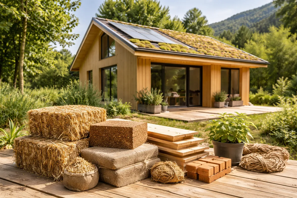Les matériaux écologiques pour construire une maison responsable